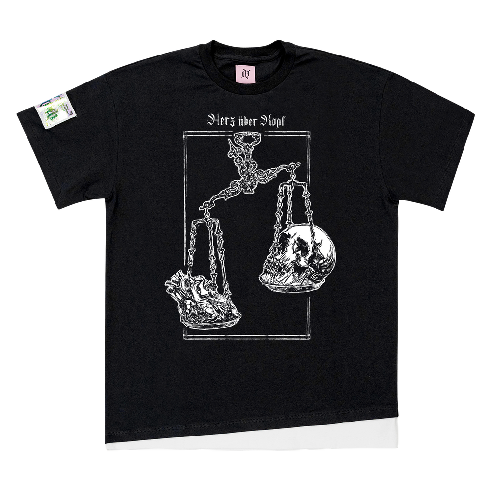 Herz über Kopf - T-Shirt