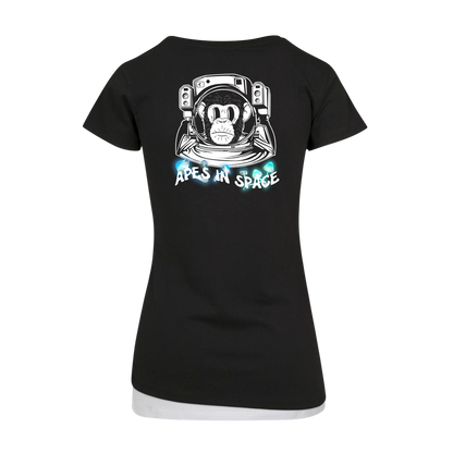 Astronaut Ape - Girlshirt